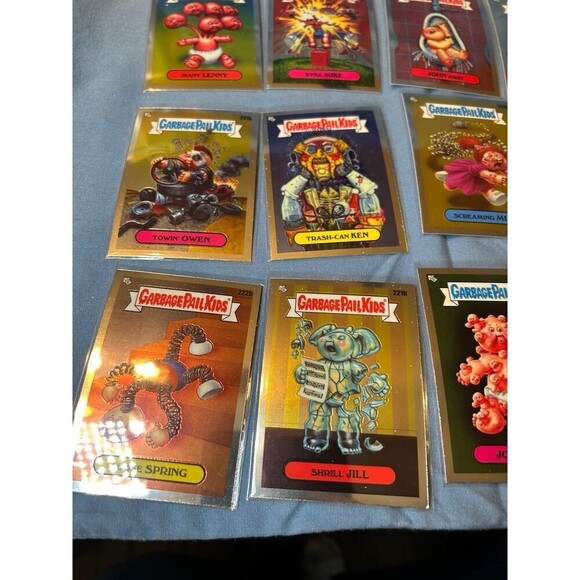 2022 Topps Chrome Garbage Pail Kids Complete Puzzle lot of 22 - Picture 6 of 8